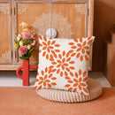 GobekUsa Geometric Yellow Linen Pillow Cover for Modern Décor 45x45cm