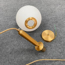 GobekUsa Glass Ball LED Pendant Chandelier for Bedroom Dining Room Kitchen Island