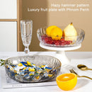 GobekUsa Crystal Fruit Plate: Multipurpose Snack & Candy Storage Tray