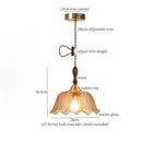 GobekUsa Cracked Glass LED Pendant Lights for Home Decor, Restaurant, Living Room, Kitchen