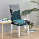 GobekUsa Geometric Stretch Chair Cover Slipcovers | Elastic Seat Case
