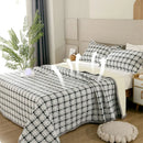 GobekUsa Cotton Double Bedspread Set with Floral Design for Healthy Home Bed Decor
