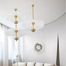 GobekUsa Lotus Leaf LED Pendant Lamp for Luxury Living Room Decor
