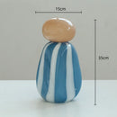 GobekUsa Fringe Glass Vase Cover Band for Irregularity Floral Decor