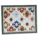 GobekUsa Geometric Cotton Knitted Sofa Blanket & Tapestry