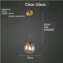 GobekUsa Golden Glass Ball Wall Sconce Light Fixture for Modern Living Room Decor