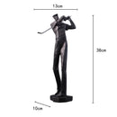 GobekUsa Golf Player Sculpture Abstract Human Body Figure Statue Resin Decor Figurine