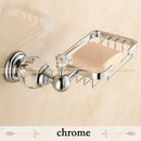 GobekUsa Crystal Brass Gold Bathroom Accessories Set