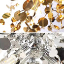 GobekUsa Gold LED Ceiling Pendant Light Fixture for Home Decoration and Modern Living