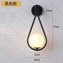 GobekUsa Glass Ball LED Wall lamp Nordic Modern Minimalist Bedroom Lighting Fixtures