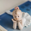 GobekUsa Ceramic Ballet Girl Figurine: Home Decor, Living Room, Bedroom, Kids Gift