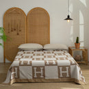 GobekUsa Luxe Cotton Blanket - Premium Quality, 200*230 150*200, Perfect for Sofa or Bed