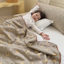 GobekUsa Kids Cartoon Printed Cooling Summer Blanket - Soft Lightweight Comforter