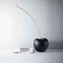 GobekUsa Black Cherry Resin Sculpture Abstract Fruit Home Decor Figurine