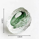 GobekUsa Glass Vase for Flowers | Elegant Wrinkle Design | Room Decor & Floral Arrangement