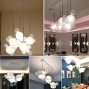 GobekUsa Art Deco Glass Bubble Chandelier: Customized for Living Room, Dining Room, Bar