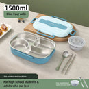 GobekUsa Insulated Bento Lunch Box Set with Cutlery, Portable Food Storage