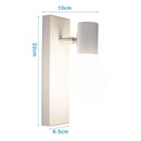 GobekUsa Iron Wood LED Wall Lamp for Indoor Home Decoration