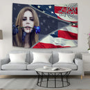GobekUsa Lana Del Rey Hippie Aesthetic Tapestry Wall Hanging Home Décor