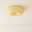 GobekUsa French Cream Ceiling Lamp for Bedroom Children's Room Balcony, Simple Creative Decorative Lighting