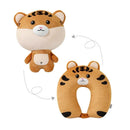 GobekUsa Cute Plush Animal Neck Pillow for Comfortable Travel & Office Rest
