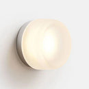 GobekUsa Glass Round Wall Sconce Light for Indoor Outdoor Living Bathroom Porch Decoration