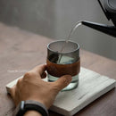 GobekUsa Japanese Glass Tea Cup Heat-resistant Scald-resistant Water Coffee Mug