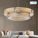 GobekUsa Crystal Chandelier Light for Luxury Living Room, Post-Modern High-End Italian Design
