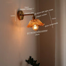 GobekUsa Japanese Style LED Glass Copper Wall Lamp Sconce for Restaurant, Bar, Bedroom, Bathroom