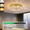 GobekUsa Crystal Glass Round LED Ceiling Light - Luxury Indoor Lighting Solution