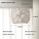 GobekUsa Creamy Style Pendant Lights: Minimalist Nordic Design for Bedside, Restaurant, Bar