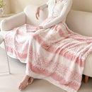GobekUsa Cationic Jacquard Blanket | Lightweight Spring/Autumn Sofa Cover | Comfortable Home Decor