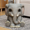 GobekUsa Animal Resin Sculpture Footstool Seat Cartoon Statue Chair for Living Room
