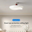 GobekUsa Cream LED Ceiling Light for Minimalist Home Decor