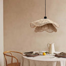 GobekUsa Hemp Rope Ceiling Chandelier, Nordic Minimalist LED Pendant Lights for Dining Room