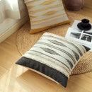 GobekUsa Geometric Tufted Tufted Cushion Cover Set 45x45cm, Moroccan Style Handmade