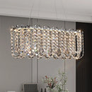 GobekUsa Crystal Pendant Ceiling Lamp LED Luxury Hanging Light