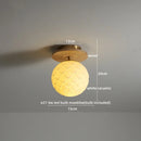 GobekUsa Ceramic Wood LED Ceiling Light for Modern Indoor Lighting