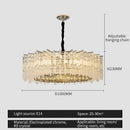 GobekUsa Crystal Light: Modern Elegant Lighting for Living Room, Dining Room, Bedroom