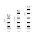 GobekUsa Geometric Glass Candle Holder Block Design Home Decor Accessory