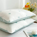 GobekUsa Love Printed Pillowcase Set - Simple Style, 2Pcs