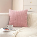 GobekUsa Corduroy Striped Body Pillow: Soft Lumbar Support & Cozy Home Decor