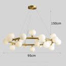 GobekUsa LED Pendant Chandeliers for Modern Living and Dining Room Lighting