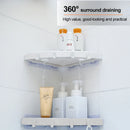 GobekUsa Bathroom Shelf Organizer Caddy Plastic Wall Holder Storage for Shower Essentials