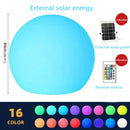 GobekUsa LED Ball Lamp for Outdoor Courtyards & Gardens - Rechargeable Landscaping Light