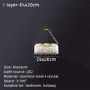 GobekUsa Crystal Water Curtain Pendant Chandelier - Luxury LED Lighting for Home, Hotel, and More