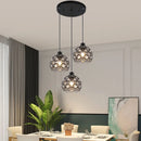 GobekUsa Crystal Triple Pendant Lamp: Modern Nordic Design for Dining Room, Bedroom, Bar Counter