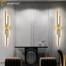 GobekUsa LED Long Wall Lamp: Modern Nordic Design for Living Room, Bedroom, Aisle