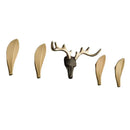 GobekUsa Brass Wall Mount Robe Hooks for Bathroom and Door - Towel, Hat, Coat Holder