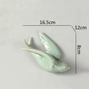 GobekUsa Flying Bird Ceramic Wall Ornament Simulation Room Decoration Indoor Accent